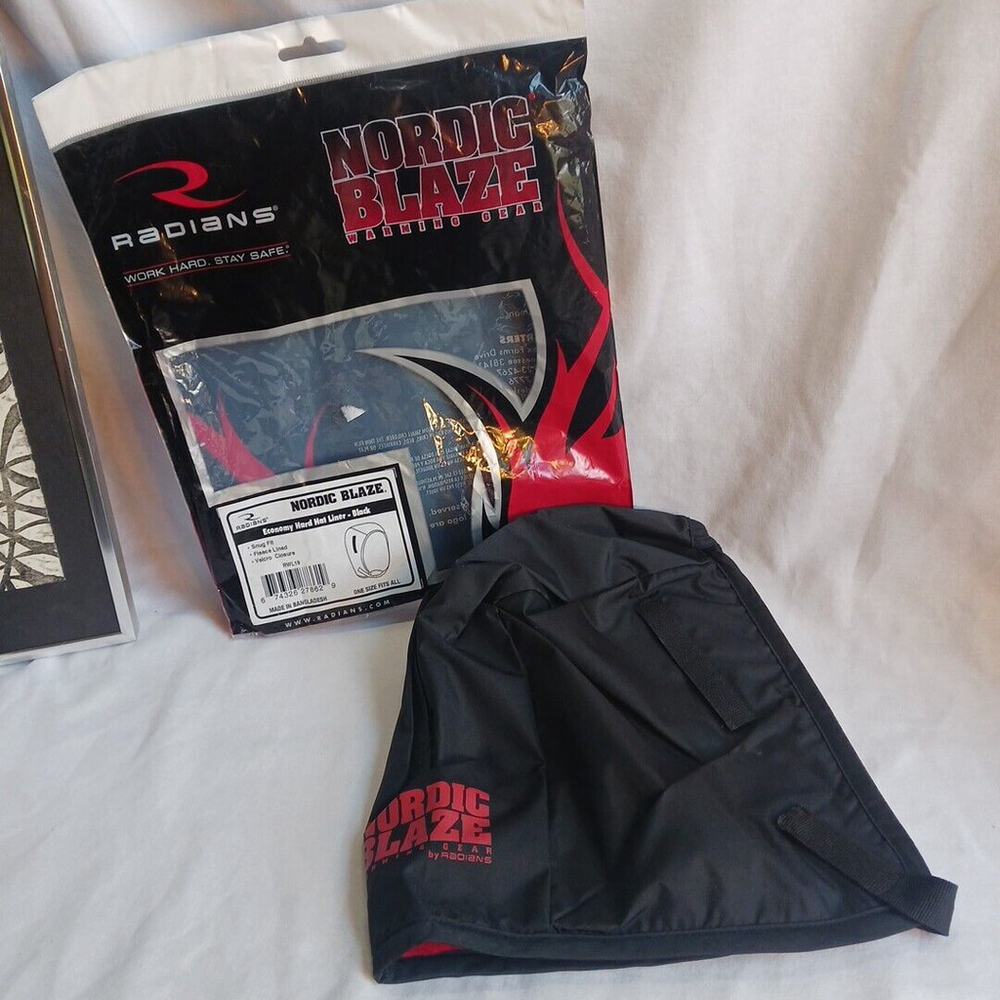 Radians Nordic Blaze Thermal Hard Hat Liner Black